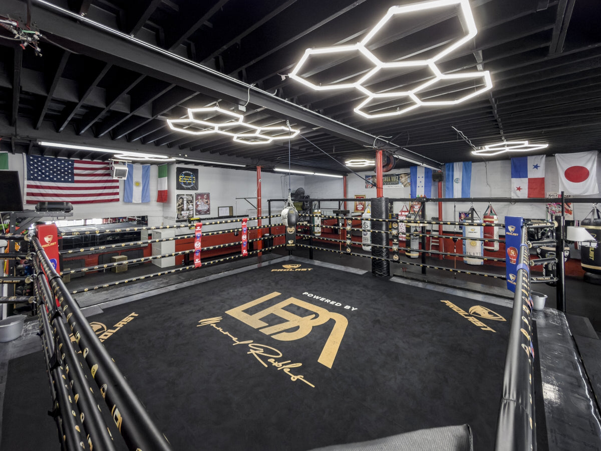 Knockouts Boxing membership — inside the boxing ring at the South Gate gym