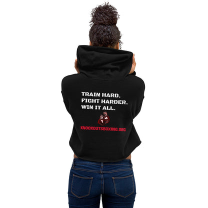 KBF (Win It All) Women's Crop Hoodie